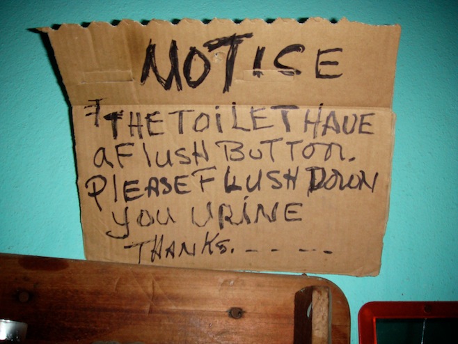 BZ Restaurant Notice